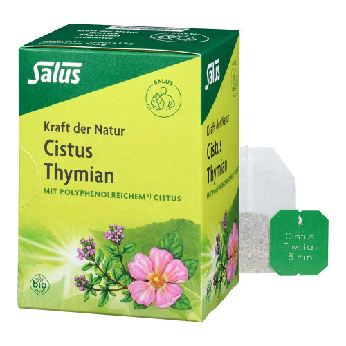 CISTUS THYMIAN Kr&auml;utertee bio Salus Filterbeutel