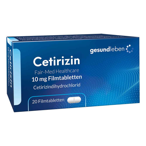 CETIRIZIN Fair-Med Healthcare 10 mg Filmtabletten