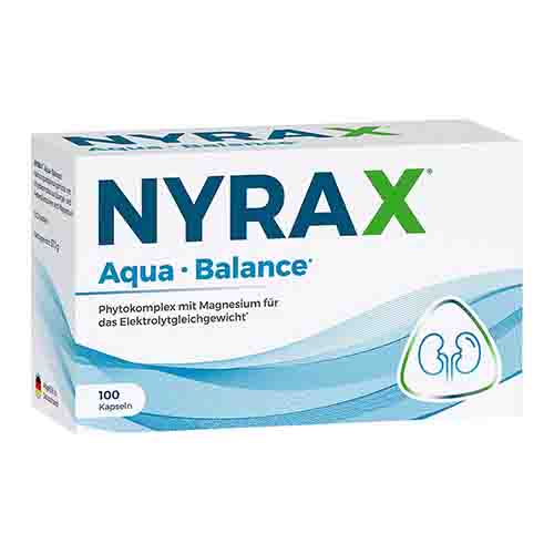 NYRAX Aqua Balance w&auml;hrend Entw&auml;sserungs-Kuren Kps