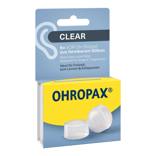 OHROPAX Clear Silikon Vor-Ohr St&ouml;psel