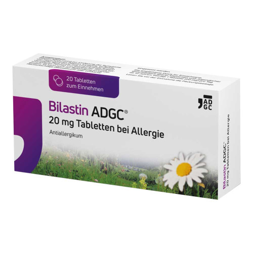 BILASTIN ADGC 20 mg Tabletten bei Allergie