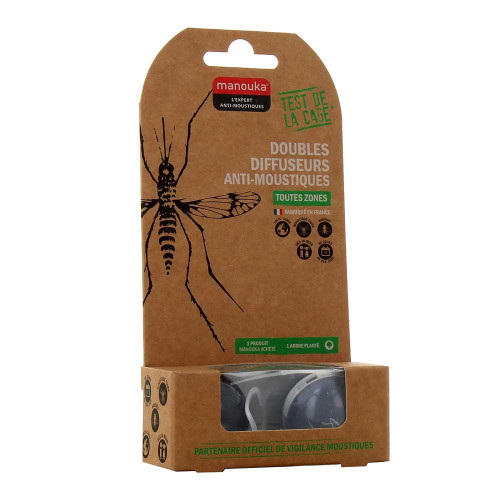 M&Uuml;CKENSCHUTZ Double Diffusor schwarz MANOUKA