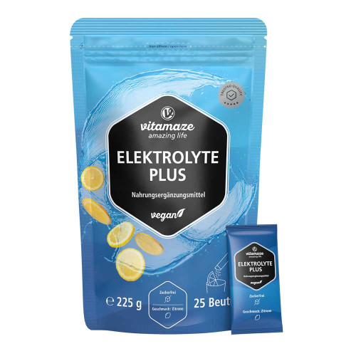 ELEKTROLYTE Plus Vitamin C+B-Vitamine Zitrone Plv.