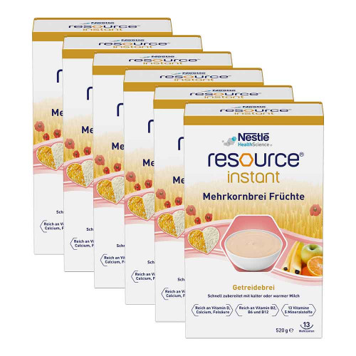 RESOURCE instant Mehrkornbrei Fr&uuml;chte Pulver