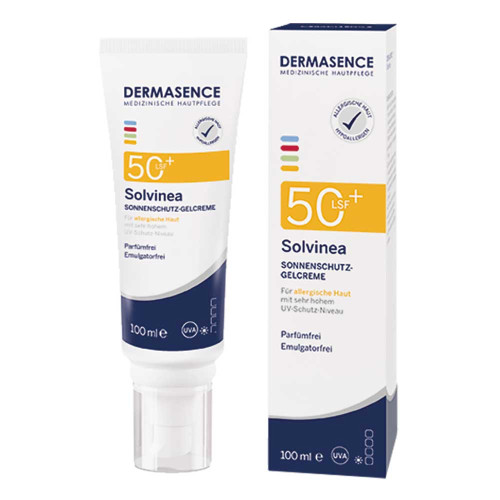 DERMASENCE Solvinea Sonnenschutz-Gelcreme LSF 50+