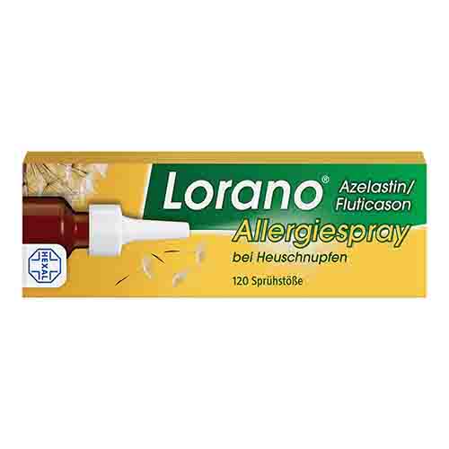 LORANO Azelastin/Fluticason Allergiespr.b.Heuschn.
