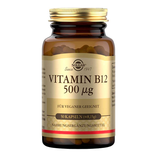 SOLGAR Vitamin B12 500 &mu;g Kapseln