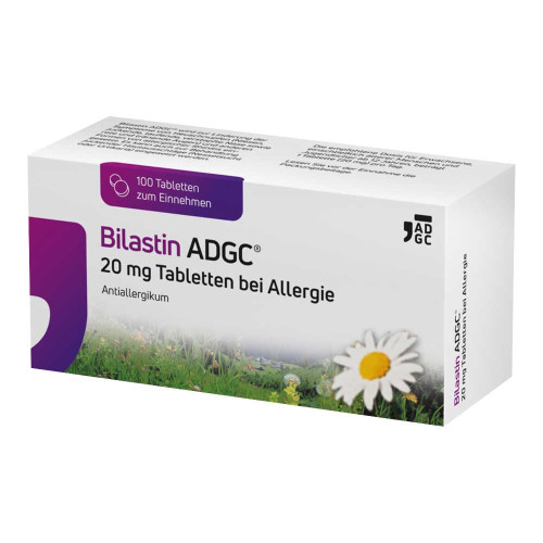 BILASTIN ADGC 20 mg Tabletten bei Allergie