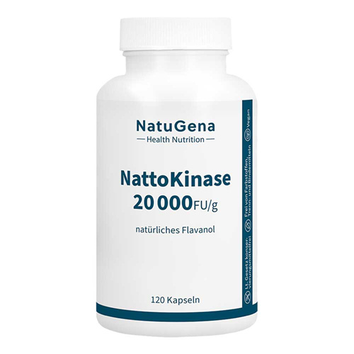 NATTOKINASE 20.000+Vitamin C vegan Kapseln