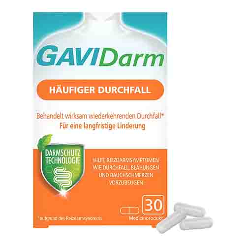 GAVIDARM H&auml;ufiger Durchfall Kapseln