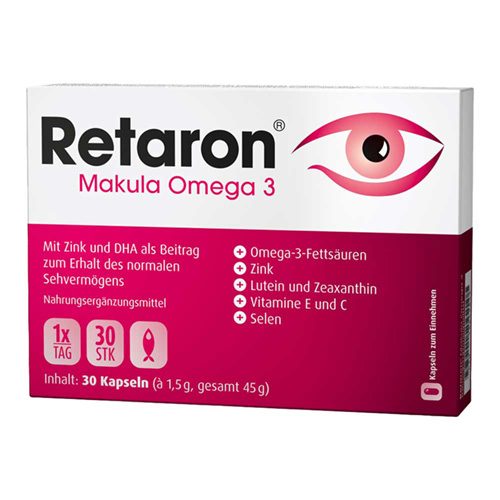 RETARON Makula Omega-3 Kapseln