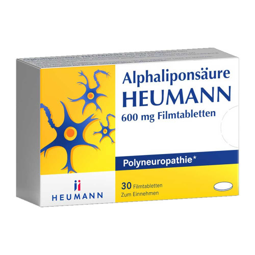 ALPHALIPONS&Auml;URE HEUMANN 600 mg Filmtabletten