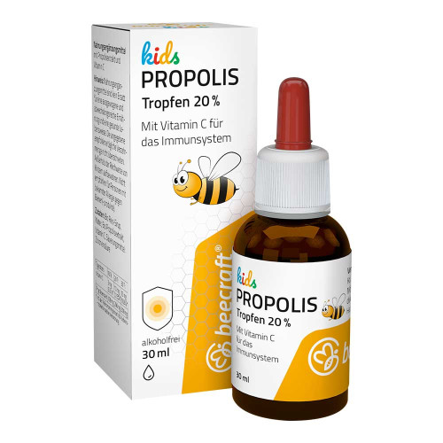 BEECRAFT KIDS Propolis Bio Tropfen 20% plus Vit.C