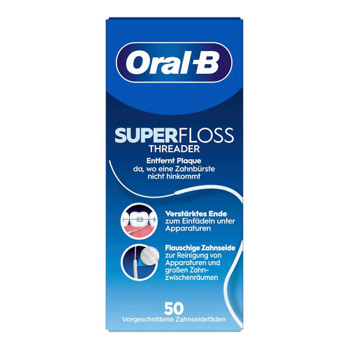 ORAL-B Zahnseide SuperFloss Threader