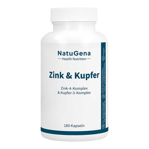 ZINK & KUPFER Komplex+gepuffertes Vitamin C Kaps.