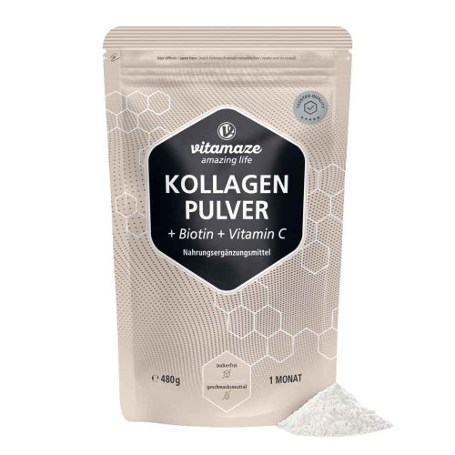 KOLLAGEN PULVER+Biotin+Vitamin C