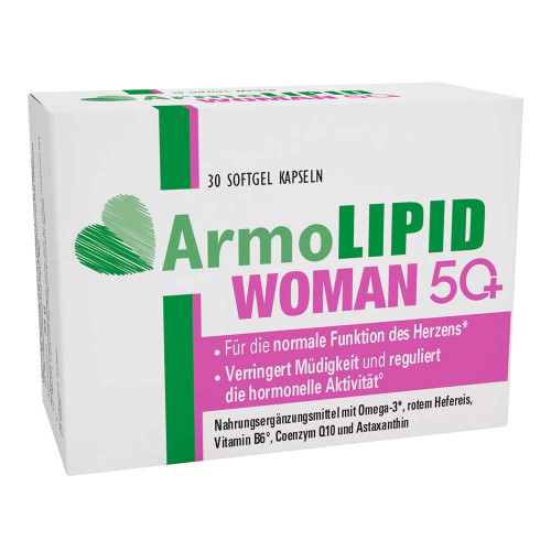 ARMOLIPID WOMAN 50+ Weichkapseln