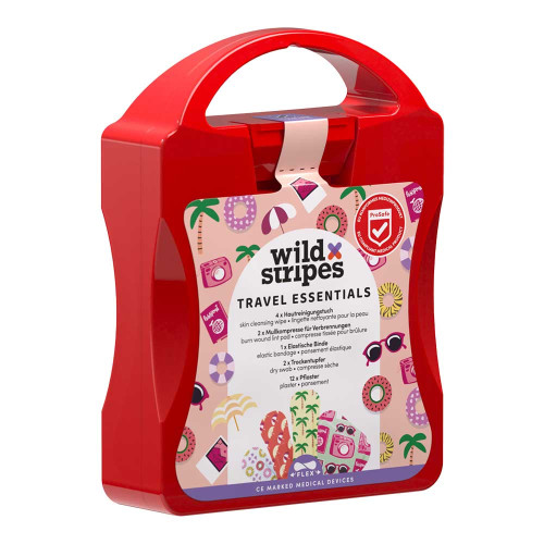 WILD STRIPES Travel Essentials First Aid Kit