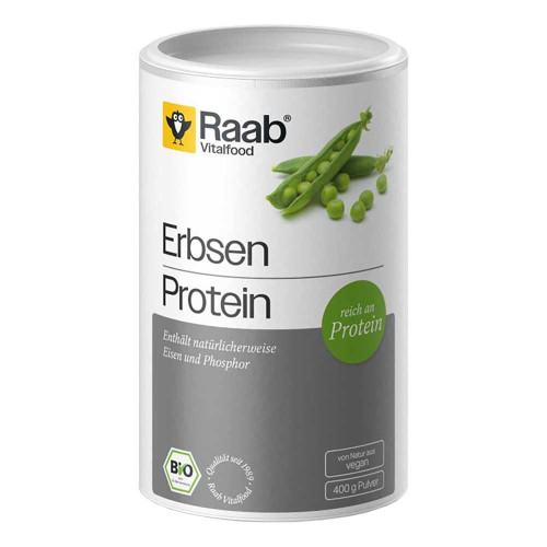 RAAB Vitalfood Erbsen Protein Bio Pulver