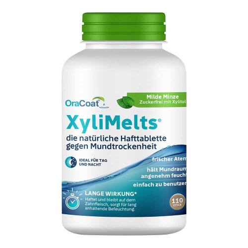 XYLIMELTS Hafttabletten milde Minze OraCoat