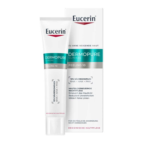 EUCERIN DermoPure Clinical Peeling 10 Nachtcreme