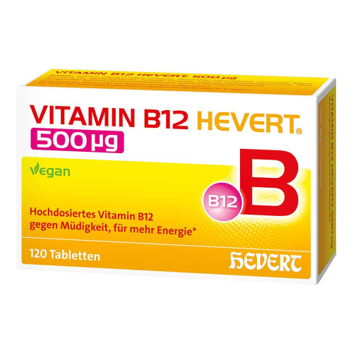 VITAMIN B12 HEVERT 500 &mu;g Tabletten