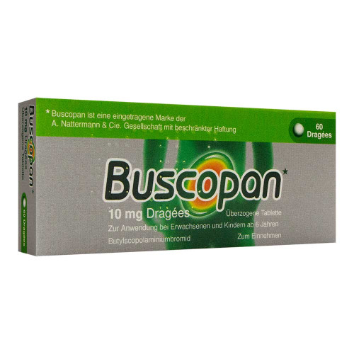 BUSCOPAN 10 mg Dragees