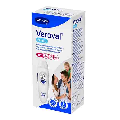 VEROVAL family 3in1 Infrarot-Fieberthermometer