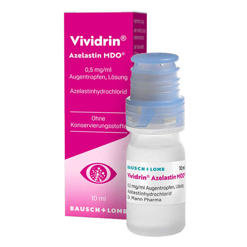 VIVIDRIN Azelastin MDO 0,5 mg/ml Augentropfen Lsg.