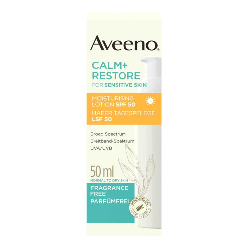 AVEENO Calm+ Restore Hafer Tagespflege Cre.LSF 50