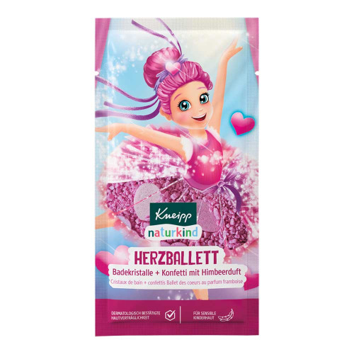 KNEIPP naturkind Herzballett Badesalz & Konfetti