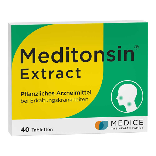 MEDITONSIN Extract pflanzliche Erk&auml;ltungstabletten