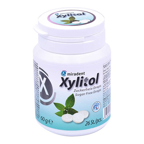 MIRADENT Xylitol Drops Mint Dose