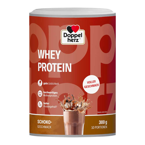 DOPPELHERZ Whey Protein Schoko-Geschmack Pulver