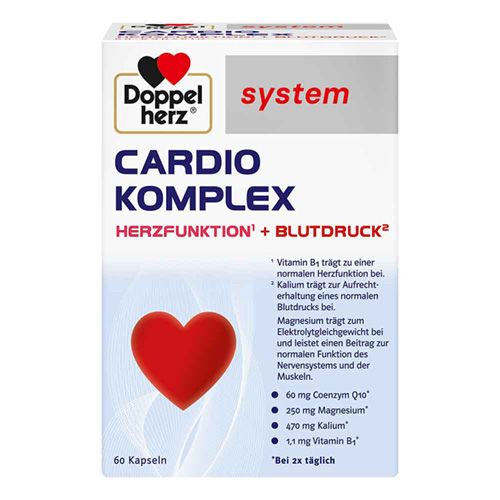 DOPPELHERZ Cardio Komplex system Kapseln