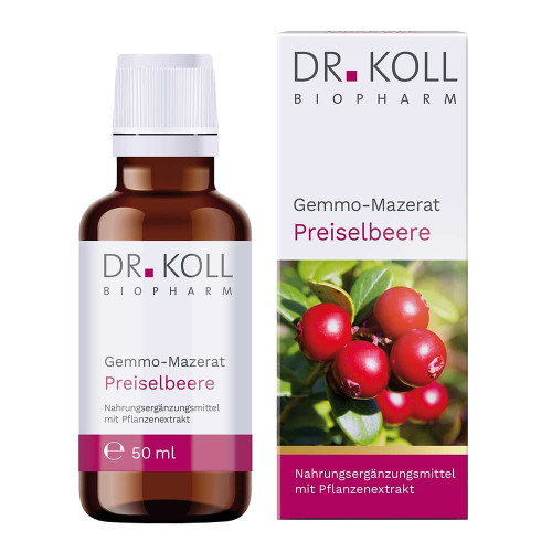 GEMMO-MAZERAT Preiselbeere Dr.Koll Vitis Idaea Tro