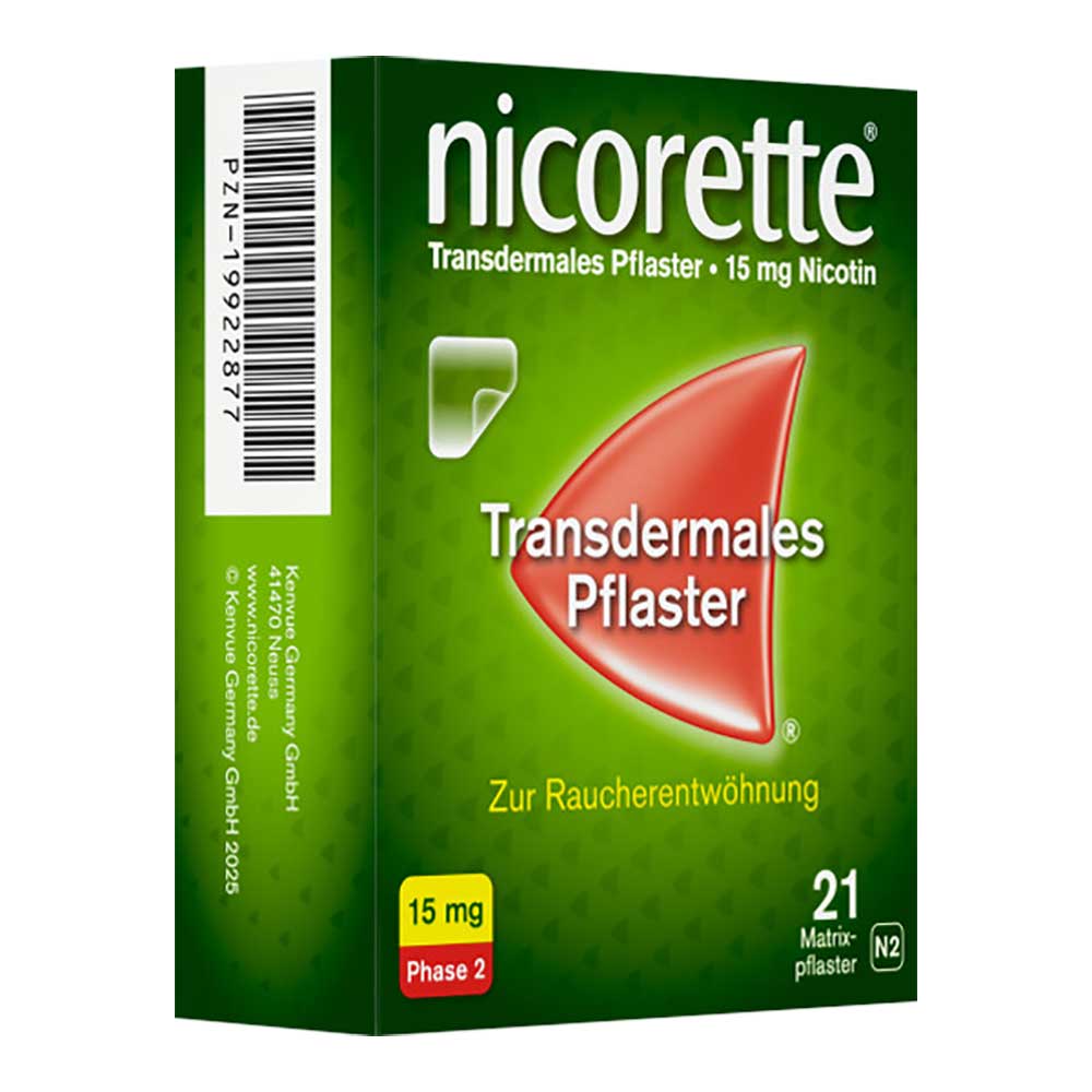 NICORETTE TX Pflaster 15 mg