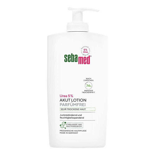 SEBAMED Akut Lotion Urea 5% parfumfrei