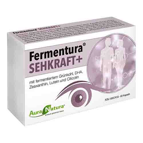 AURANATURA Fermentura Sehkraft+ Kapseln
