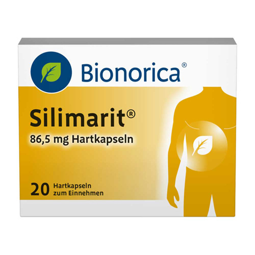 SILIMARIT 86,5 mg Hartkapseln