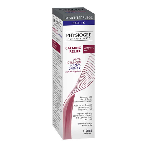 PHYSIOGEL Calming Relief Anti-R&ouml;tungen Nachtcreme