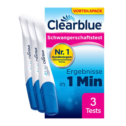 CLEARBLUE Schwangerschaftstest schnelle Erkennung