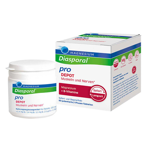 MAGNESIUM DIASPORAL pro+B-Vit.DEPOT Musk.+Nerv.Tab
