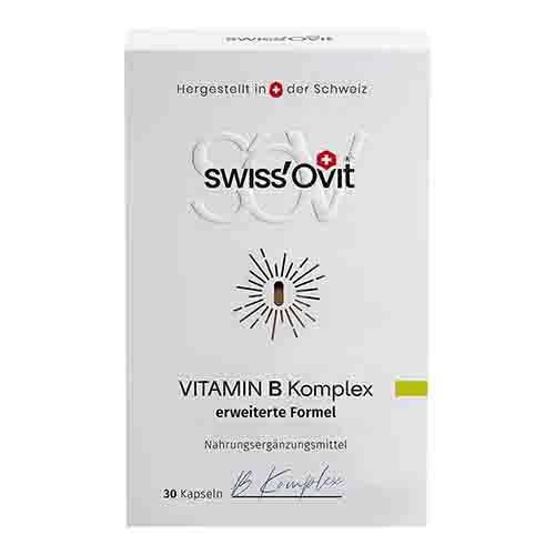 SWISSOVIT Vitamin B Kompl.Stoffwechsel-Booster Kps