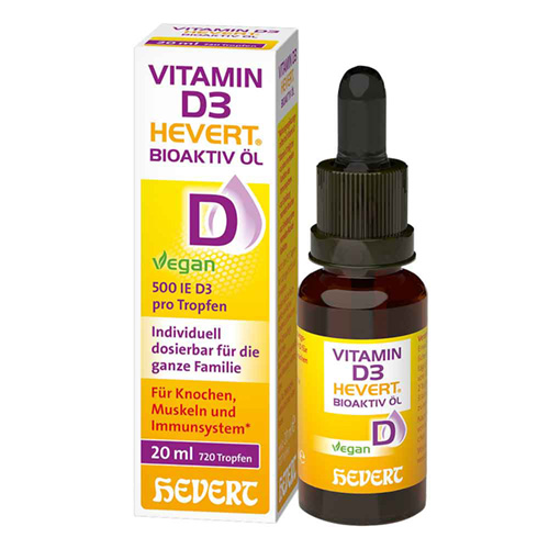 VITAMIN D3 HEVERT Bioaktiv &Ouml;l