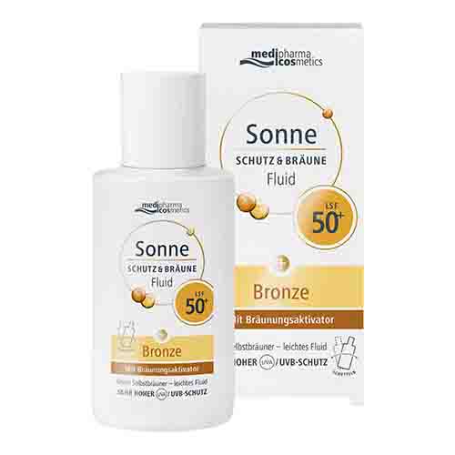 SONNE Schutz & Br&auml;une Fluid bronze LSF 50+