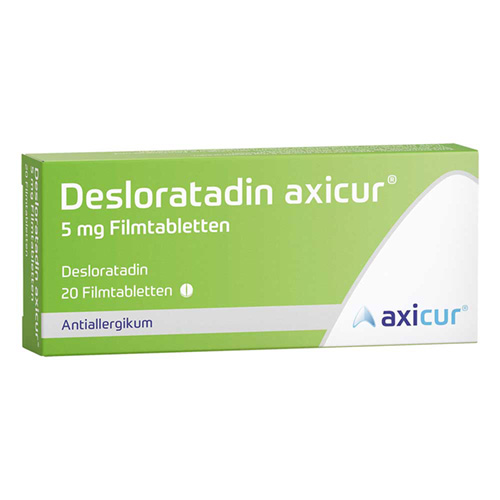 DESLORATADIN axicur 5 mg Filmtabletten