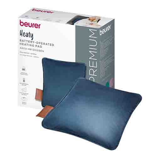 BEURER HK77 Heaty Akku-Heizkissen obsidian-blue