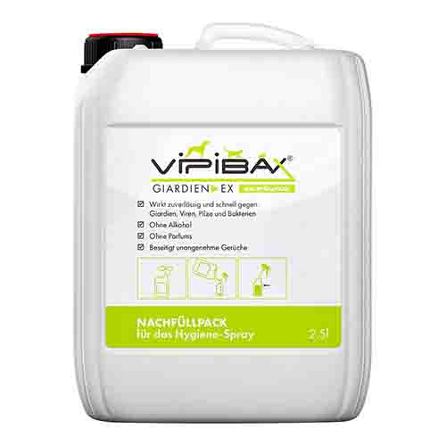 VIPIBAX Giardien Ex Hygiene-Spray Nachf&uuml;llpack